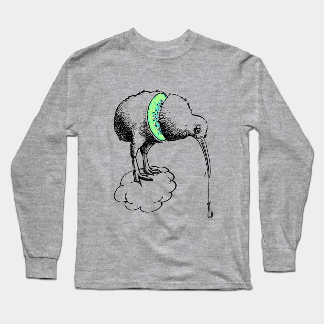 YAS KIWI YASSSSS Long Sleeve T-Shirt by Daily Drills 